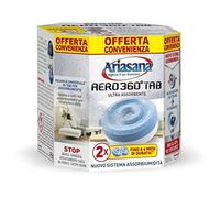 ARIASANA Aero 360° Tab absorbeur d'odeur neutre en lot de 2 recharges 450 gr. 2025085 Henkel