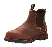 ARIAT Bottes de travail Groundbreaker Chelsea Waterproof Botte de travail à embout en acier pour hommes