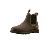 ARIAT 2025 Mens Groundbreaker Chelsea Waterproof Soft Toe Work Boot 10063854 - Dark Brown