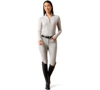 ARIAT 2026 Womens Solveil 1/2 Zip Baselayer 10072740 - Show Grey