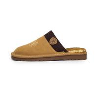 ARIAT 2842 Silversmith Pantoufles en daim et mousse rembourrée à bout carré pour homme, Châtaigne/chocolat, 47 EU