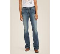 Ariat Ariat Blue Mid Rise Whipstitch Boot Jeans