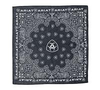 ARIAT Bandana Western en coton, noir, Small