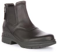 Ariat Barnyard Bottes Chelsea Pour Hommes Imperméables Noires EU 39-46