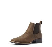 ARIAT Booker Bottines Chelsea ultra brodées à bout carré pour homme Beige | Bottes décontractées
