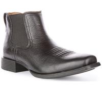 Bottes Western Pour Hommes Ariat Booker Ultra À Bout Carré Marron UK 7 - 12