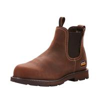 ARIAT Bottes de travail Groundbreaker Chelsea Waterproof Botte de travail à embout en acier pour hommes