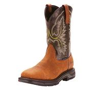 ARIAT - Chaussures de Travail Western Workhog XT H2O pour Hommes, 39 W EU, Tumbled Bark/Dark Forest