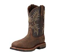 ARIAT - Chaussures de Travail Workhog H2O Comp Toe Western pour Hommes, 47 M EU, Bruin Brown/Coffee