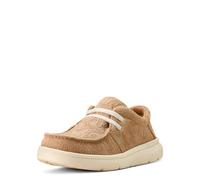 ARIAT Chaussures décontractées Serape Hilo Pastel pour jeunes, Gaufrage floral brun clair, 1 Big Kid