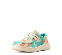 ARIAT Chaussures décontractées Serape Hilo Pastel pour jeunes, Tempe turquoise, 12 Big Kid