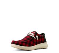 Ariat Chaussures Hilo pour homme, Flanelle à carreaux Red Buffalo, 42.5 EU