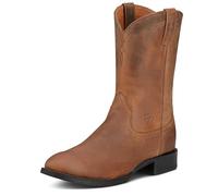 Ariat - Chaussures occidentales Heritage Roper Roper/Lacer pour Hommes, 43 M EU, Distressed Brown