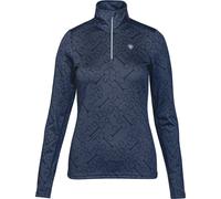 ARIAT Chemise fonctionnelle 1/4 zip Prophecy navy , Taille:XL