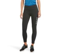 Ariat Collant Tek pour Femme, Noir, Taille XS