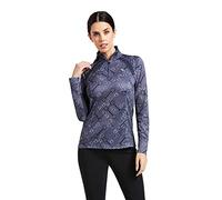 ARIAT Couche De Base Sunstopper 2.0 1/4 Zip pour Femmes 10030429 - Char Bit Womens Size - S