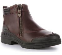 ARIAT 2023 Botte Barnyard à Fermeture éclair Latérale pour Femmes 10003562 - Marron Footwear UK Size - UK 4