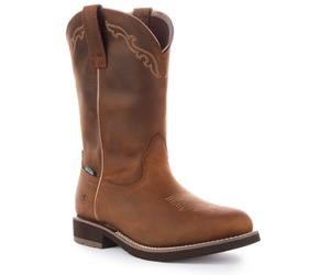 ARIAT Delilah Women's Waterproof Leather Western Cowboy Boot (Brun, EU 37.5)