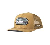 Ariat Description Casquette pour Homme Multi Southwest Patch doré, Taille Unique