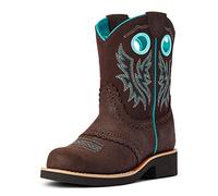 Ariat Fatbaby Cowgirl Western Boot, Royal Chocolate, 3 US Unisex Big Kid