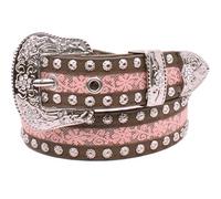 Ariat Girl's Floral Lace And Silver Studs Belt