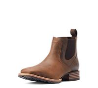 ARIAT Hybrid Low Boy Men's Full Grain Leather Western Ankle Boot (Brun, EU 44.5)