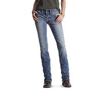 Ariat - Jean Droit Denim Icon Femmes, 32 Regular, Rainstorm
