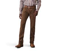 ARIAT Jean droit M7 Grizzly pour homme, Tourbe, 32W x 34L
