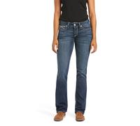 ARIAT Jean R.E.A.L. Mid Rise stretch Ivy taille mi-haute pantalon Jean à coupe droite pour femmes 28-R