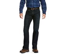 Ariat - Jean Rebar M5 Slim Straight Work Homme, 38W x 34L, Blackstone