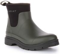 ARIAT Kelmarsh Shorty Caoutchouc Chelsea Pluie Bottes Femmes en Olive UK 3 - 8