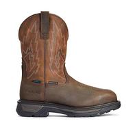 ARIAT Men's Big Rig H20 Composite Toe Work Boot, Dark Brown/Distressed Brown (Dark Brown/Distressed Brown, Numeric_13)