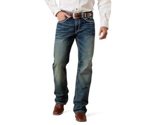 Ariat Men's M4 Low Rise Boot Cut Jean, Scoundrel, 38x38