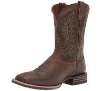 Ariat Men's Ridin High Western Boot, Pecan Brown, 8.5