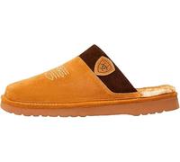 ARIAT Pantoufles d'intérieur et d'extérieur en caoutchouc pour homme - Bout carré, Marron / Chocolat, 46 EU