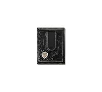 ARIAT Portefeuille en cuir gaufré pour homme avec pince à billets