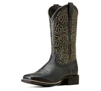 Bottes western en cuir femme Ariat Round Up Remuda Noir 37,5