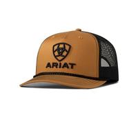 ARIAT Richardson 112 Casquette camionneur avec logo brodé 3D pour homme, peau, Taille unique