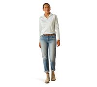 ARIAT Sunstopper 3.0 1/4 Zip Baselayer T-shirt fonctionnel avec protection UV XL