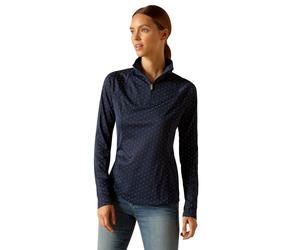 ARIAT Sunstopper 3.0 Sous-vêtement technique à fermeture éclair 1/4 T-shirt technique avec protection UV L