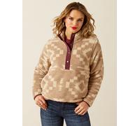 Ariat Sweat-shirt Ariat Crème FEMME à imprimé Lone Ridge