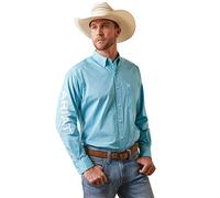 ARIAT Team Caiden Chemise Coupe Classique, Gulf Stream, L Homme