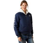 ARIAT Veste imperméable et Isolante pour Femme Bleu Marine, Bleu Marine, XS