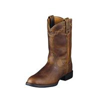 ARIAT Women's Women's Heritage Roper Work Boot, Distressed Brown, 9.5 B US, marron, 41 EU