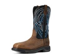ARIAT Workhog Xt Coil Bottes de travail Western à bout carré large pour homme, Terre/Crépuscule, 7.5 Wide