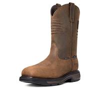 ARIAT Workhog XT Patriot H2O Carbon Toe Distressed Brown 9 EE - Wide
