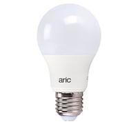 Aric 20014 Lpe LED Std 9W/4000K, Plastique, E27, 9 W, Blanc