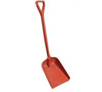 Aricasa 1101R Pelle Monobloc Grande, 350 x 1100 mm, rouge
