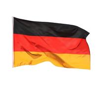 Aricona Drapeau Allemagne 60x90cm - allemand - résistant aux intempéries, avec œillets en laiton, 100% polyester, coutures doubles robustes et couleurs éclatantes - pour les passionnés de drapeaux
