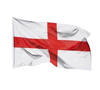Aricona Drapeau Angleterre 90x150cm - anglais - résistant aux intempéries, avec œillets en laiton, 100% polyester, coutures doubles robustes et couleurs éclatantes - pour les passionnés de drapeaux